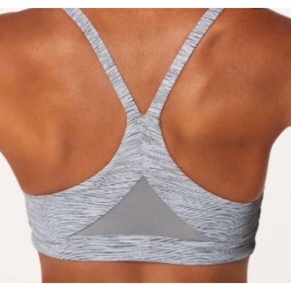 Lululemon Tops - Lululemon Train Times Sports Bra We Are From Space Size 4 Yoga Gym Run